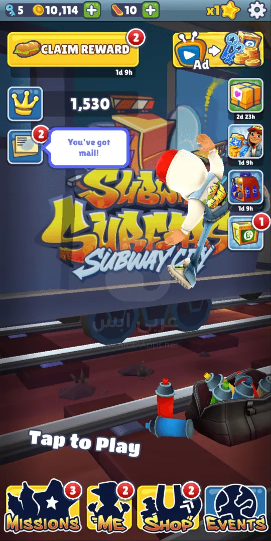 صب واي سيرفرس Subway Surfers