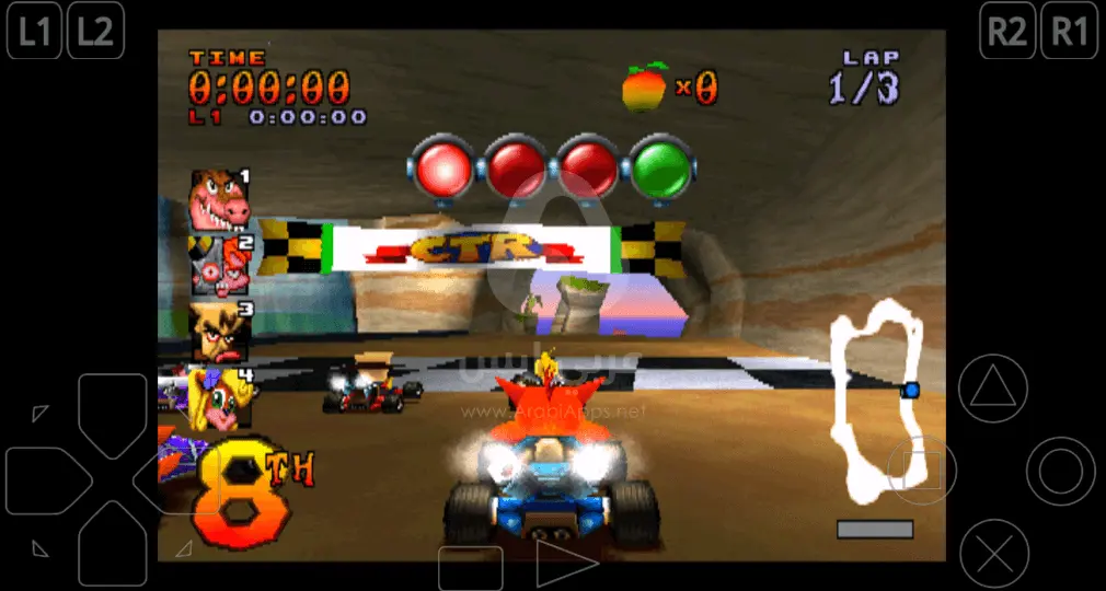 لعبة كراش سباقات