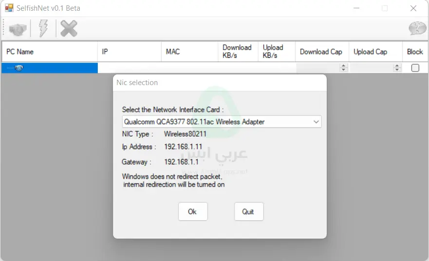 سيلفش نت SelfishNet