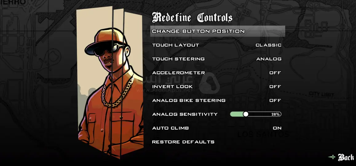 تحميل لعبة GTA San Andreas للاندرويد