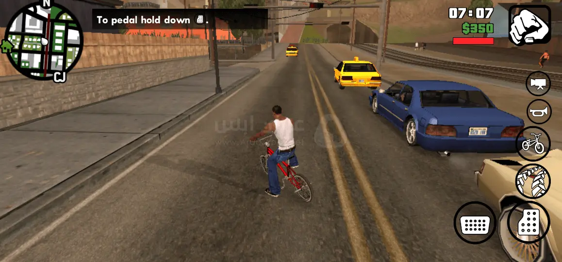 تنزيل لعبة GTA San Andreas للاندرويد