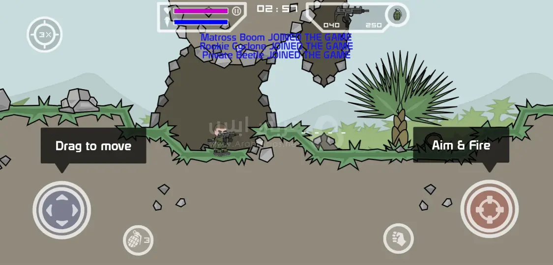 تنزيل لعبة ميني ميليشيا