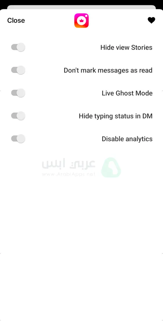 تطبيق انستا برو للايفون