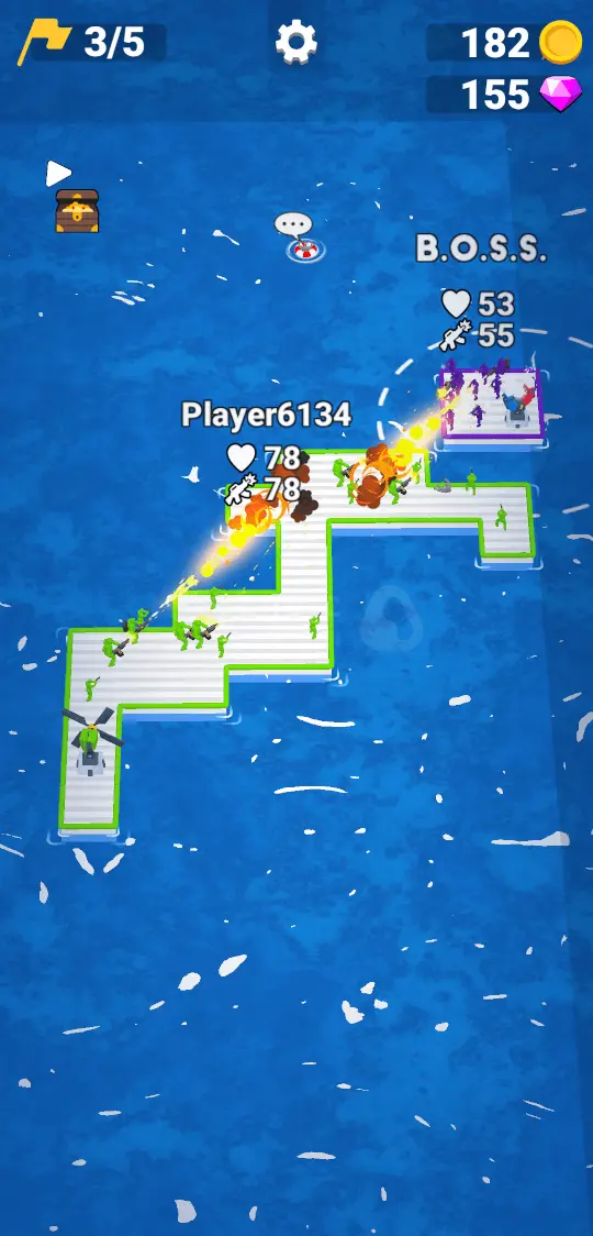 حرب القوارب: معركة جنونية