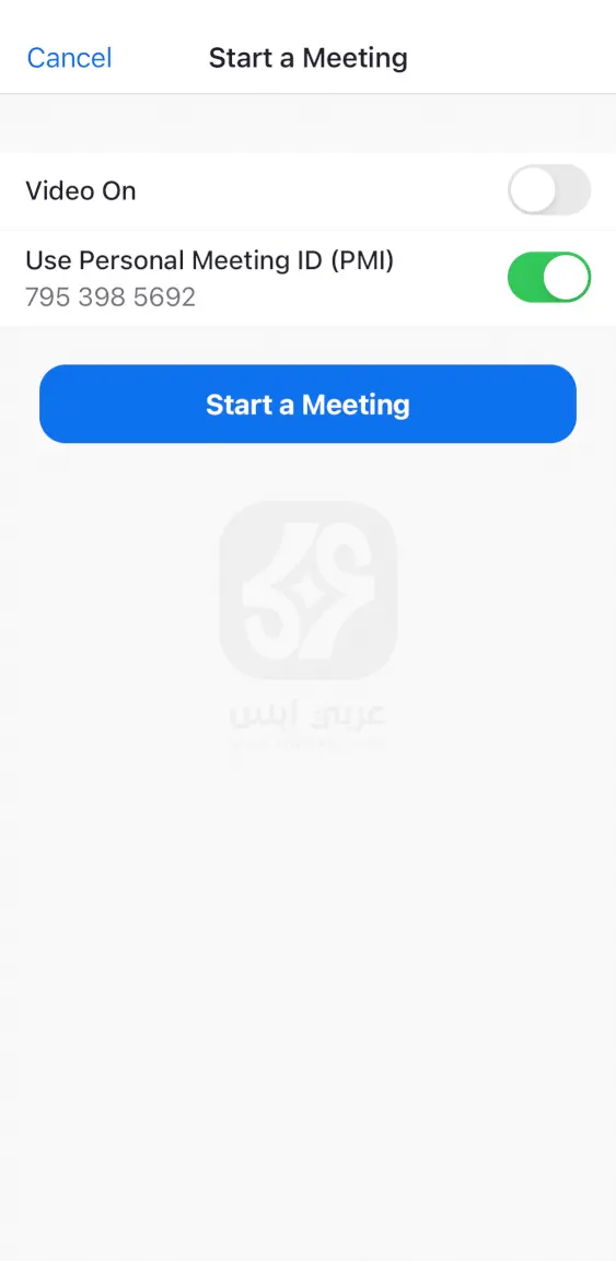 برنامج زوم للايفون