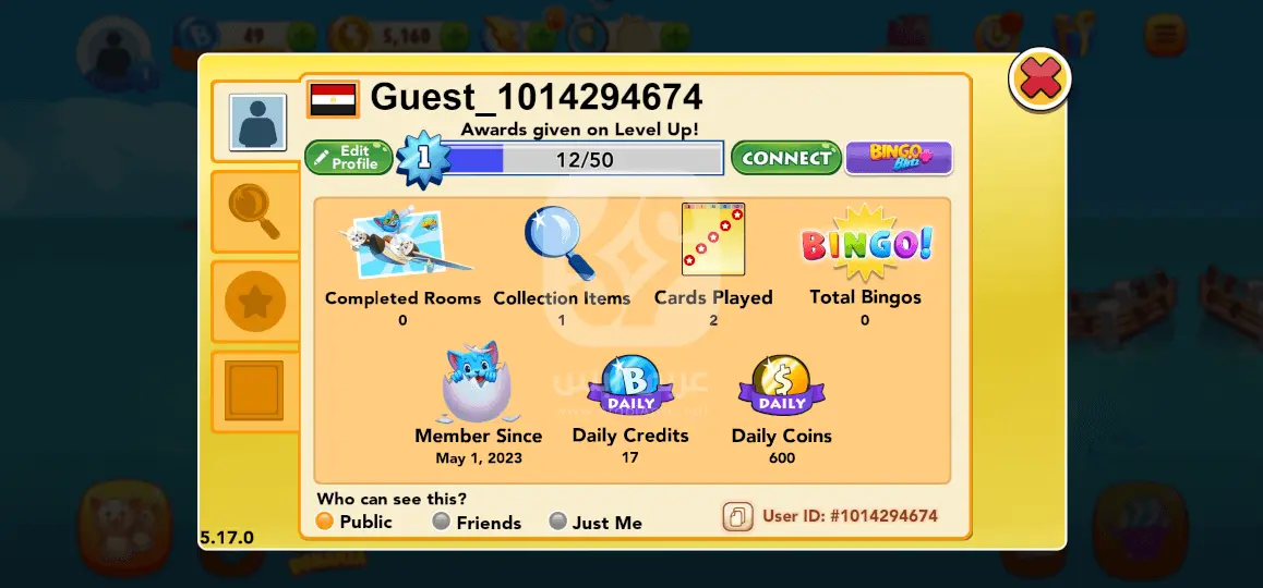 لعبة Bingo Blitz