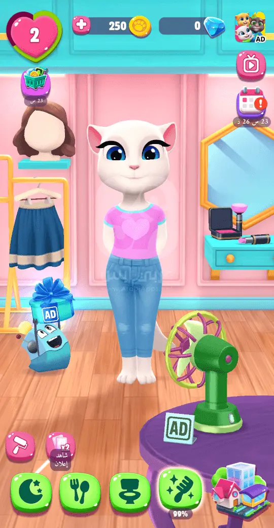 صديقتي أنجيلا المتكلمة 2