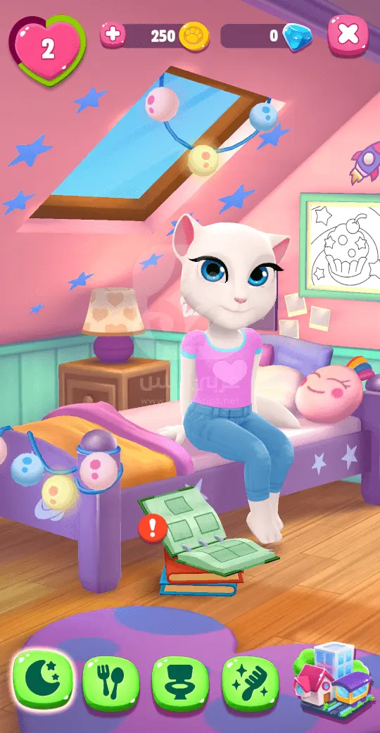 لعبة صديقتي أنجيلا المتكلمة 2