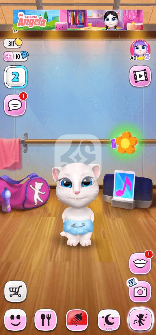 صديقتي أنجيلا المتكلمة