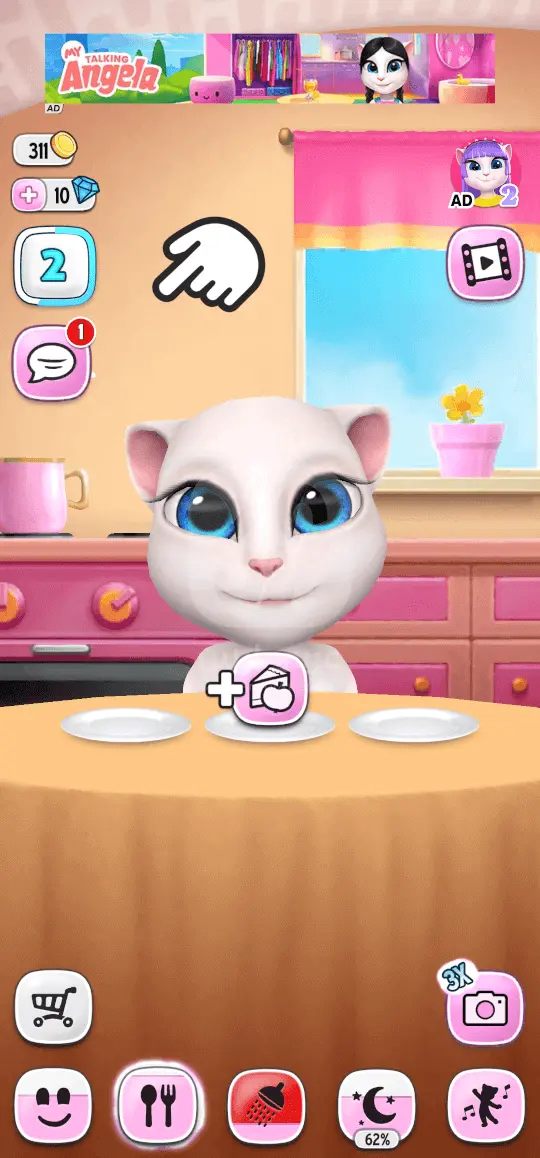 لعبة صديقتي أنجيلا المتكلمة