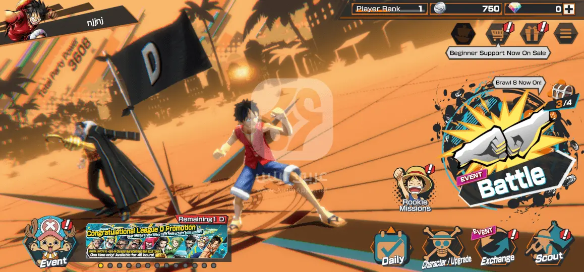 لعبة ون بيس