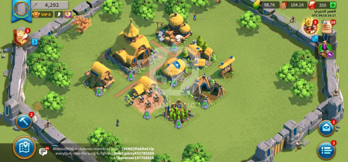 تنزيل لعبة Rise of Kingdoms