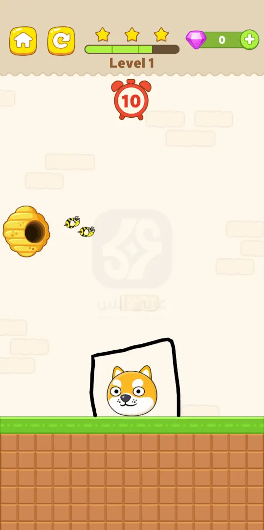 لعبة انقاذ الكلب