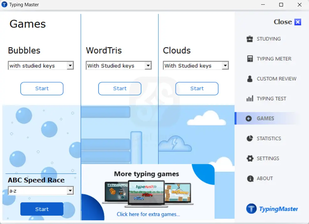 برنامج Typing Master للكمبيوتر