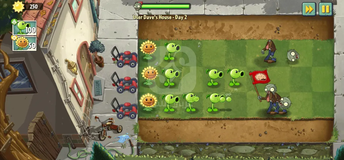 تنزيل لعبة النباتات ضد الزومبي 2