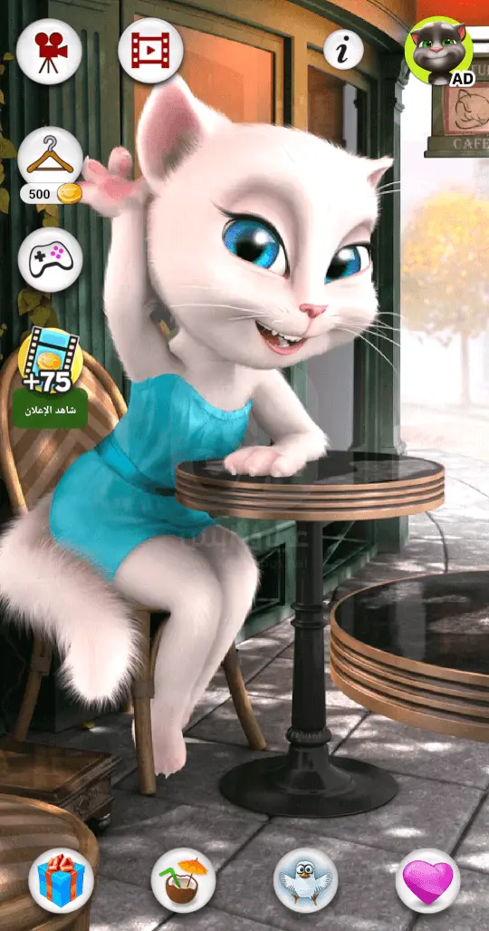 لعبة انجيلا المتكلمة