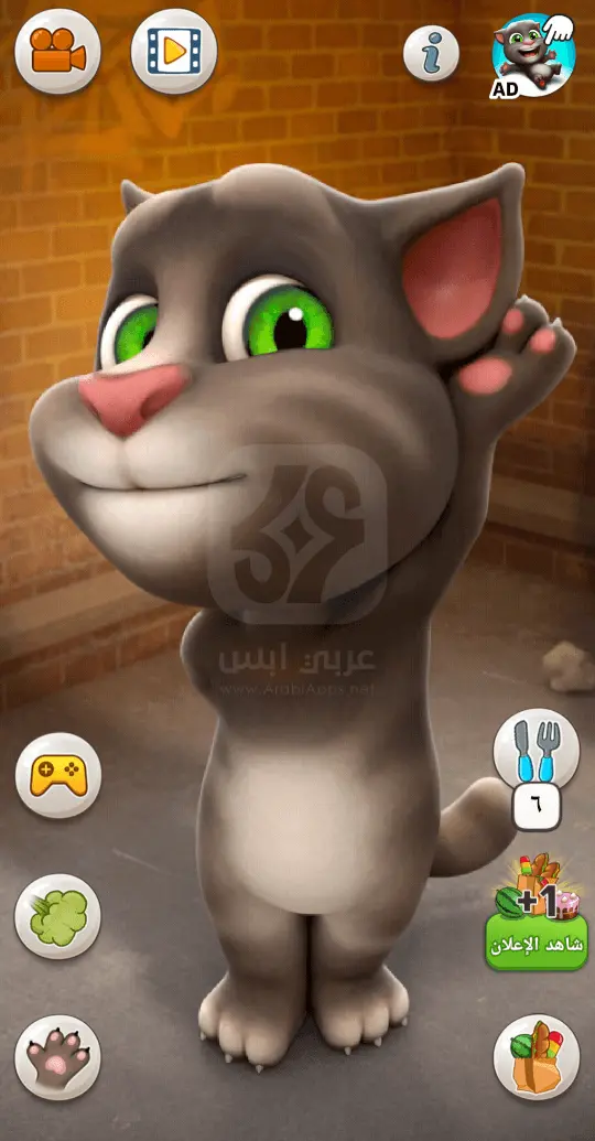 القط توم المتكلم