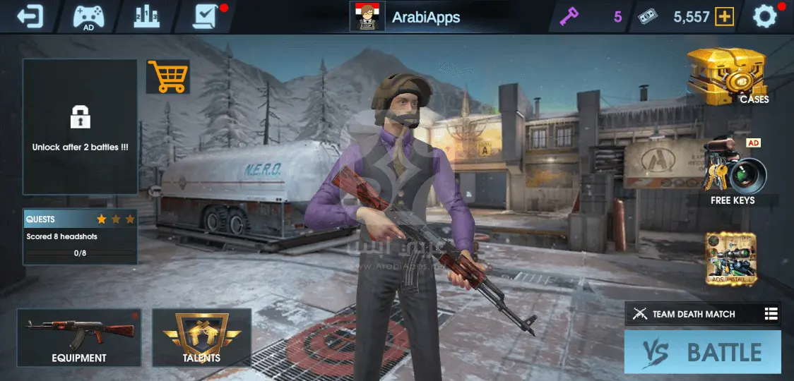 تحميل لعبة FPS Online Strike