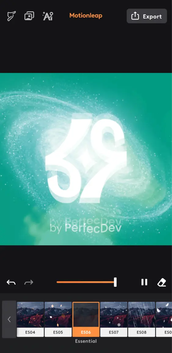 تطبيق موشن ليب لايفون