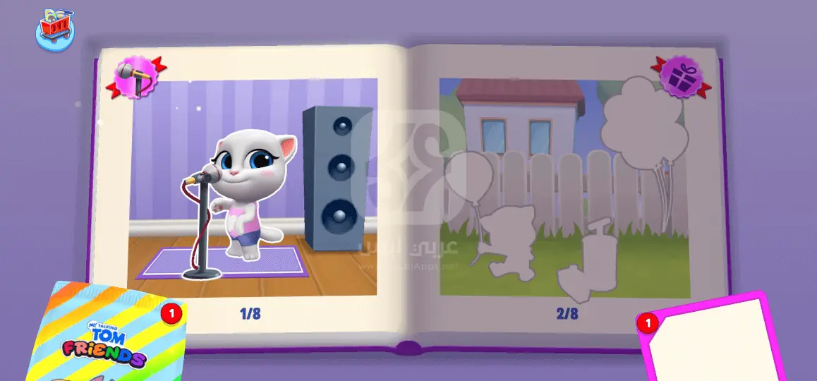 تحميل لعبة صديقي توم المتكلم واصحابه