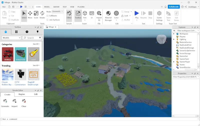 روبلوكس ستوديو