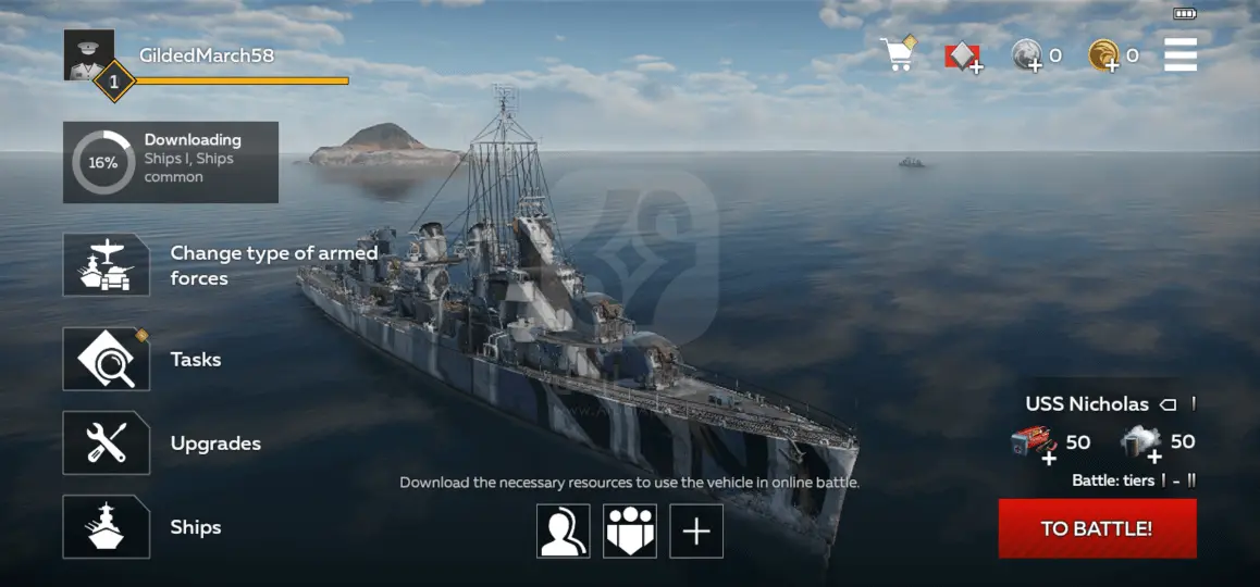 لعبة War Thunder Mobile