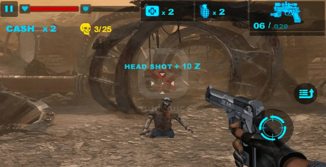 زومبي فرونتير 2 APK