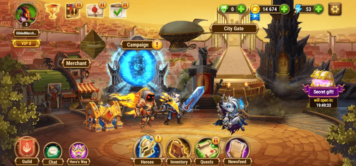 تحميل لعبة Hero Wars