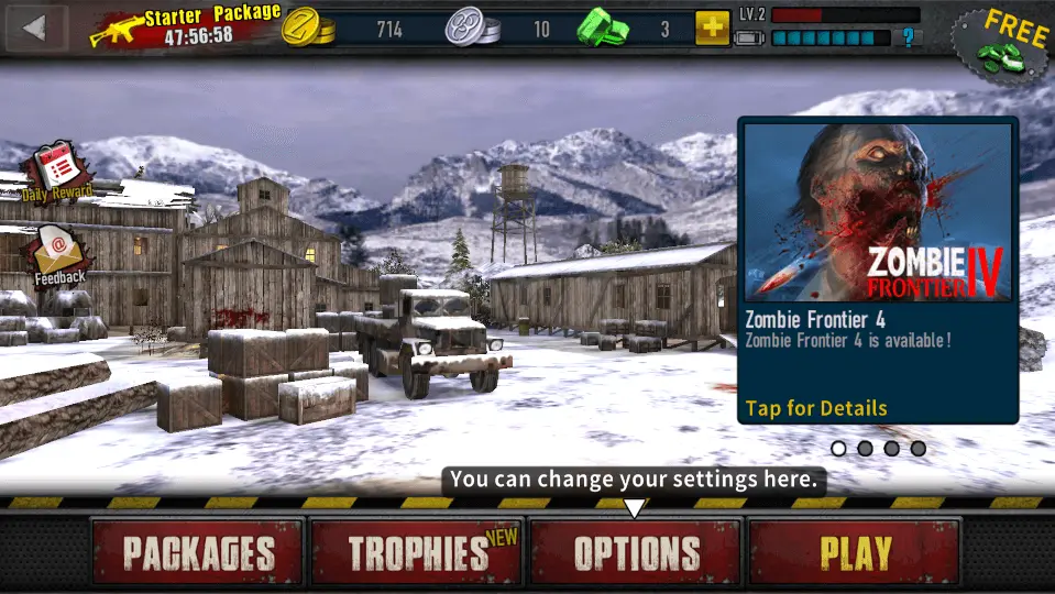 زومبي فرونتير 3 APK