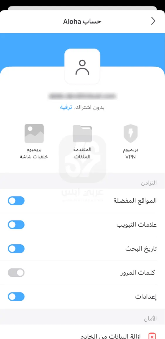 Aloha Browser - Private VPN iOS