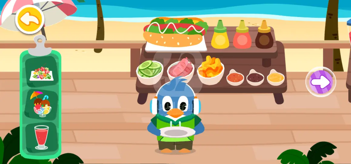 لعبة عالم صغير الباندا APK