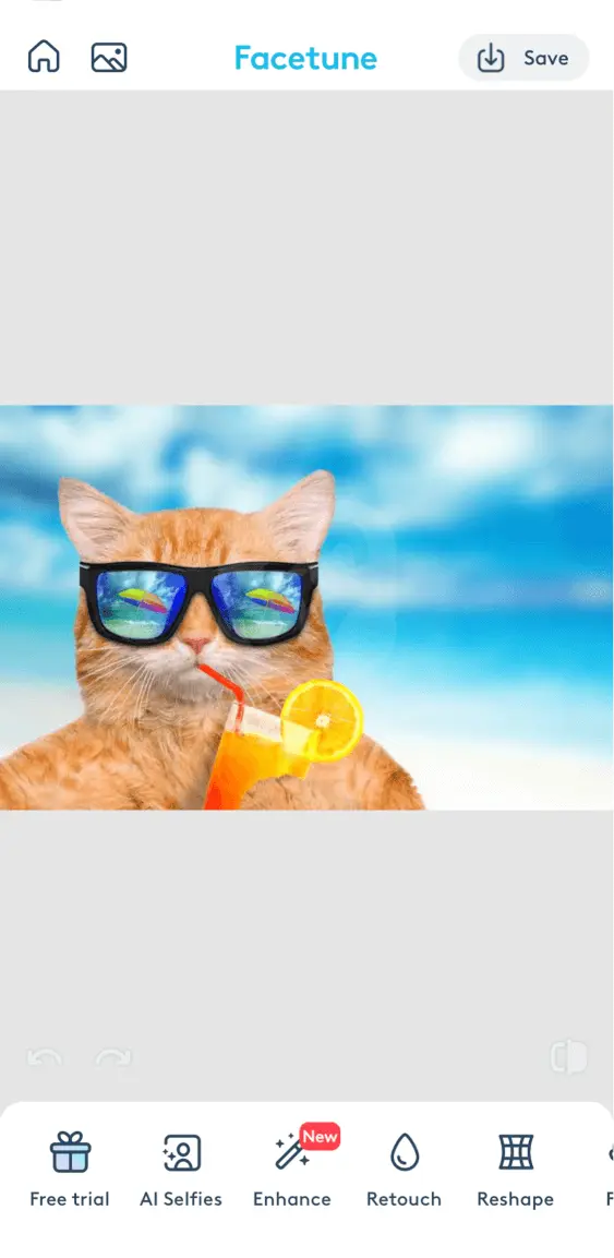 Facetune AI للايفون