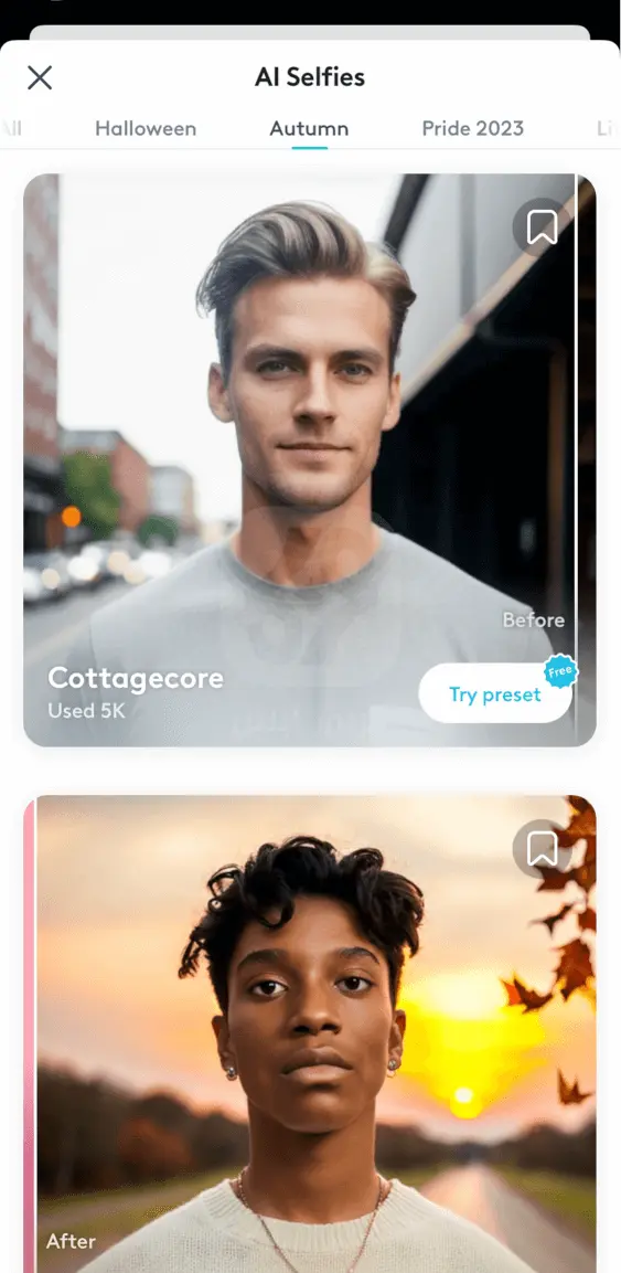 تنزيل Facetune AI للايفون