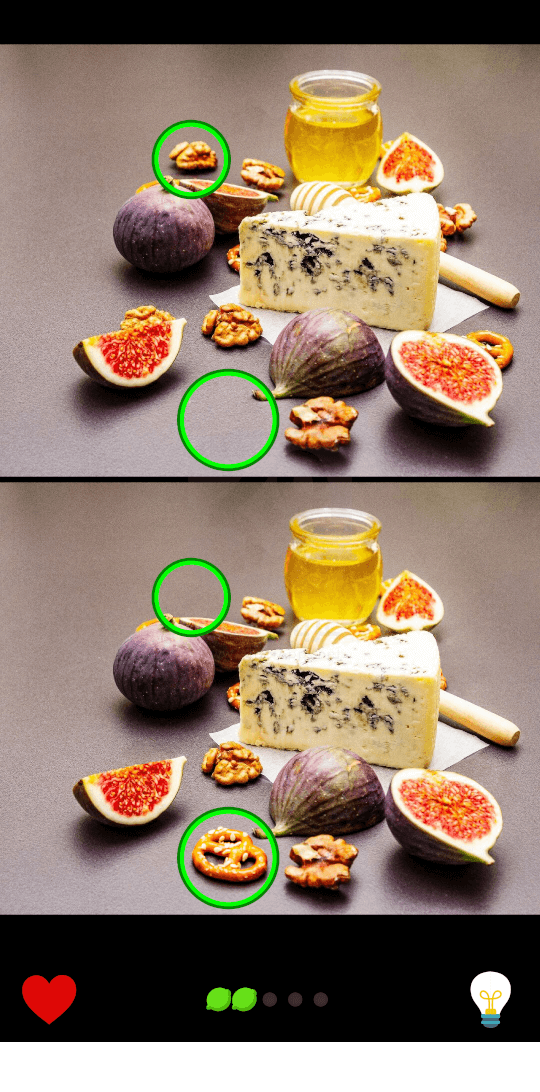 لعبة أوجد الاختلاف