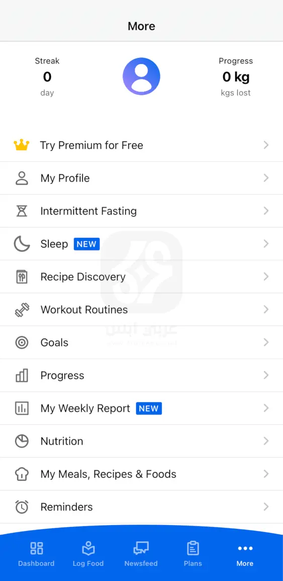 MyFitnessPal iOS