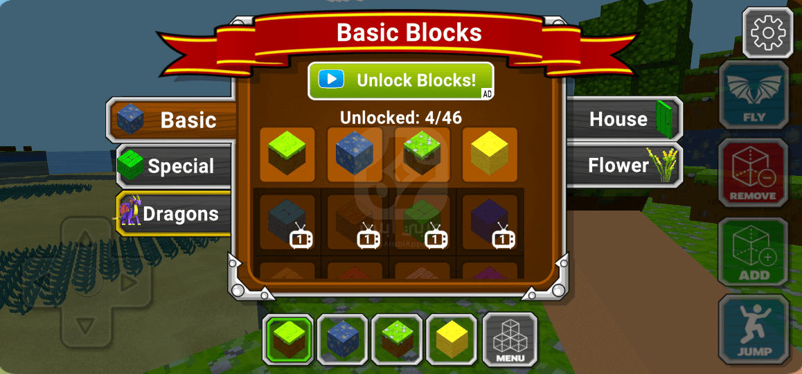 تحميل لعبة Craft World