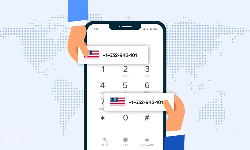 رقم امريكي مجانا