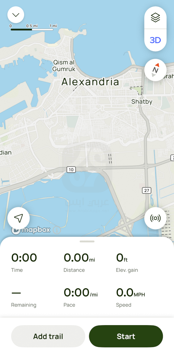 تطبيق AllTrails للايفون 2024