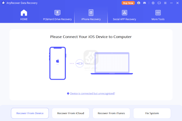 تنزيل برنامج AnyRecover 2024