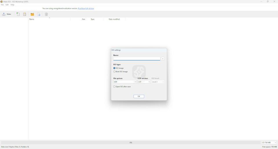برنامج ISO Workshop للكمبيوتر