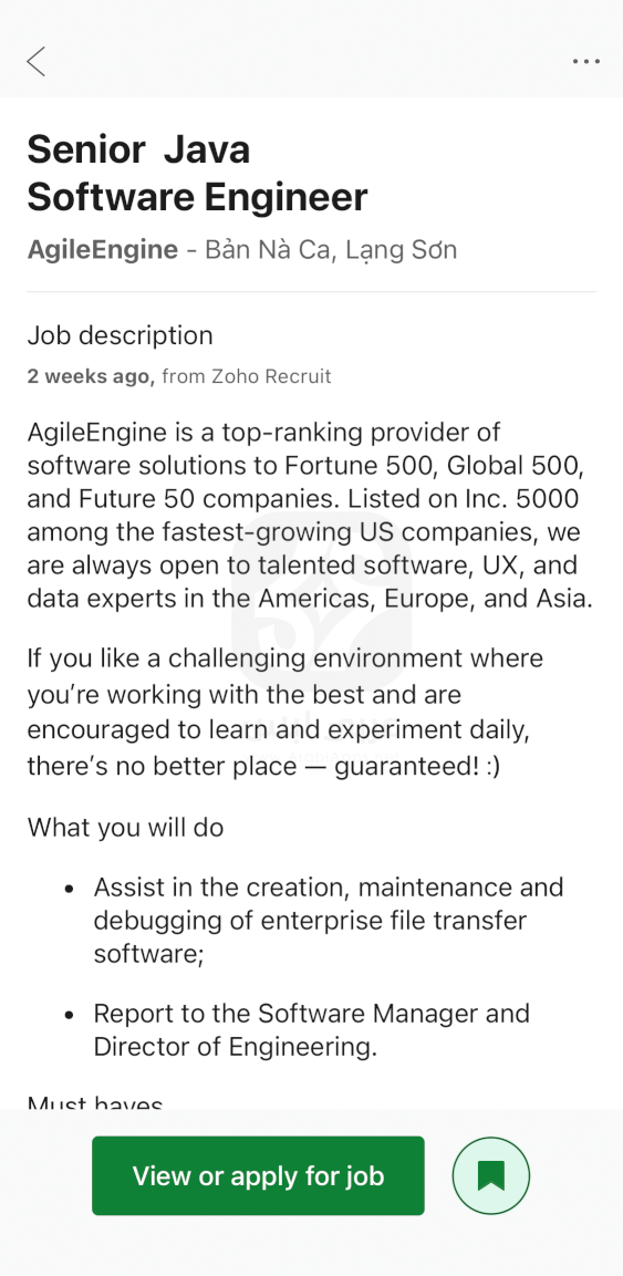 تنزيل تطبيق JobStreet للايفون