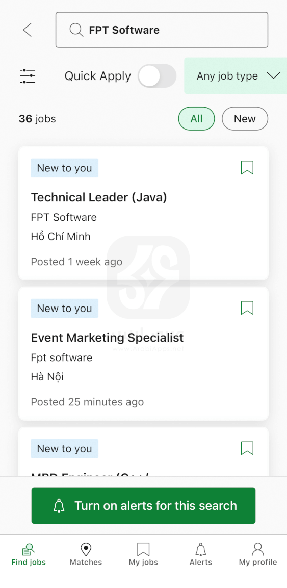 JobStreet للايفون