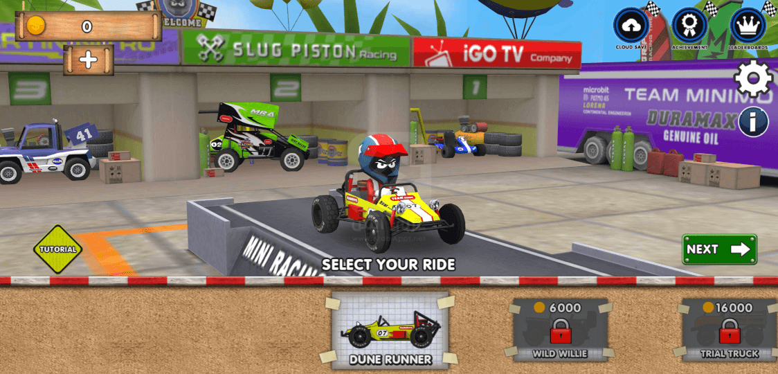 لعبة Mini Racing Adventures