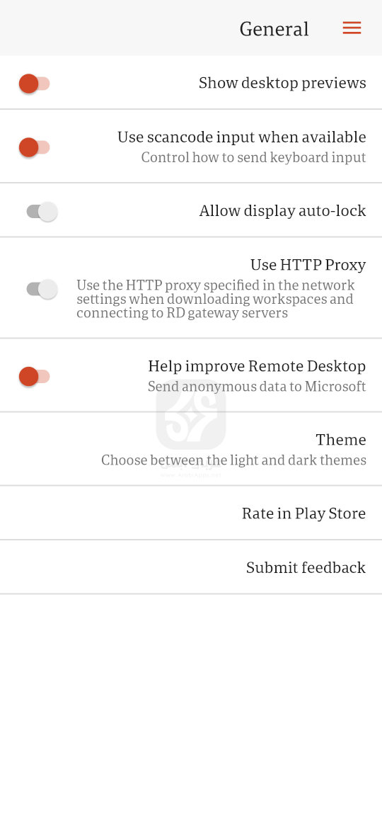 تطبيق Remote Desktop