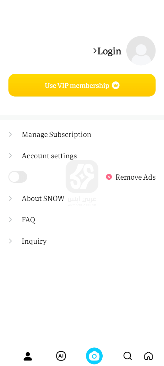 تنزيل تطبيق SNOW 2024 للاندرويد