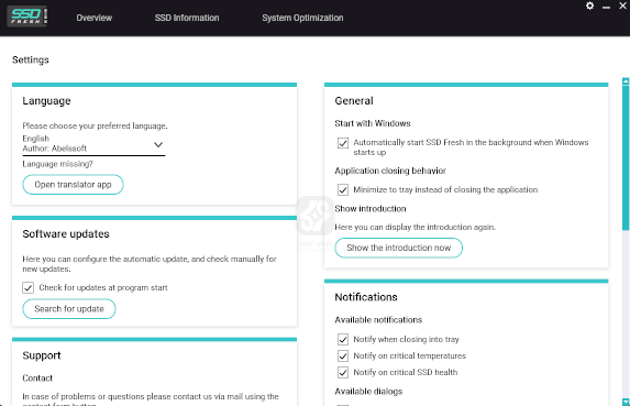 تحميل برنامج SSD Fresh 2024 للكمبيوتر