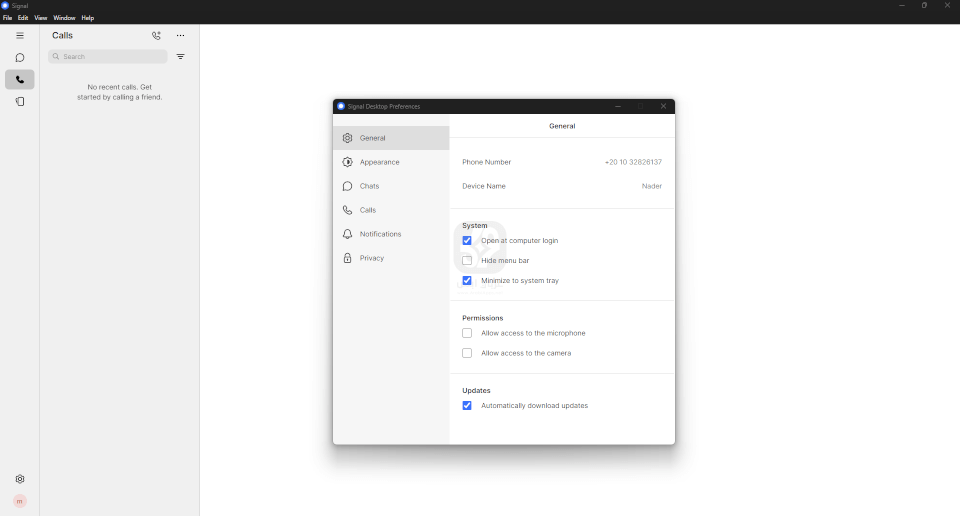 تنزيل برنامج Signal 2024 للكمبيوتر
