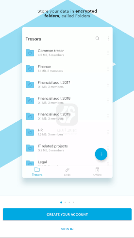 تنزيل تطبيق Tresorit APK 2024 للاندرويد