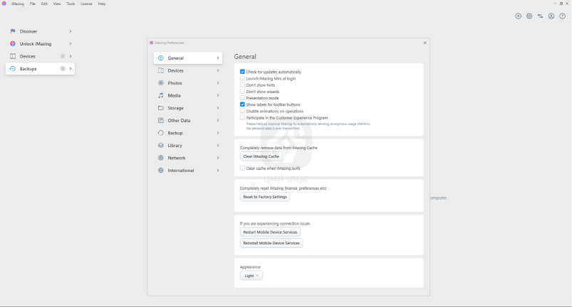 تحميل برنامج iMazing للكمبيوتر 2024