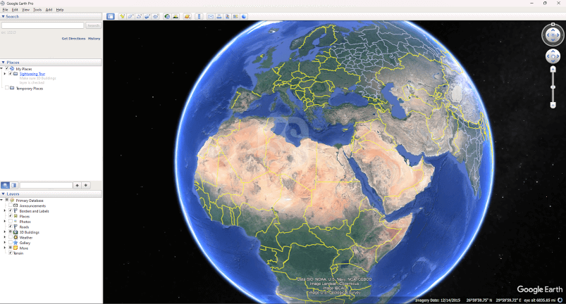 برنامج جوجل ايرث Google Earth